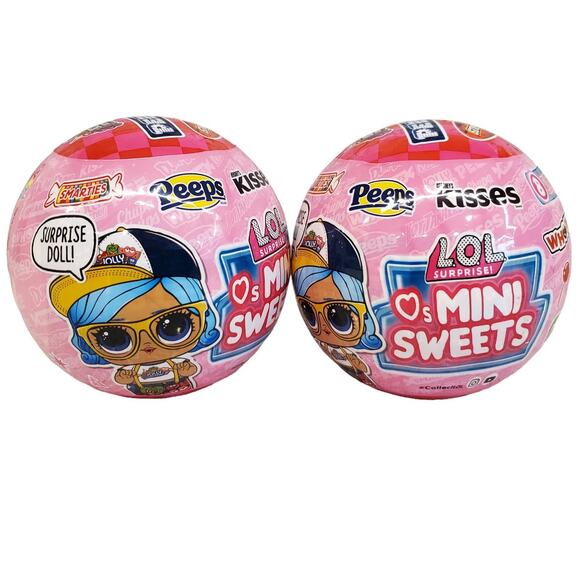 LOL Surprise Mini Sweets Dolls with 8 Surprises Pez Peeps Kisses Smarties - Picture 1 of 11